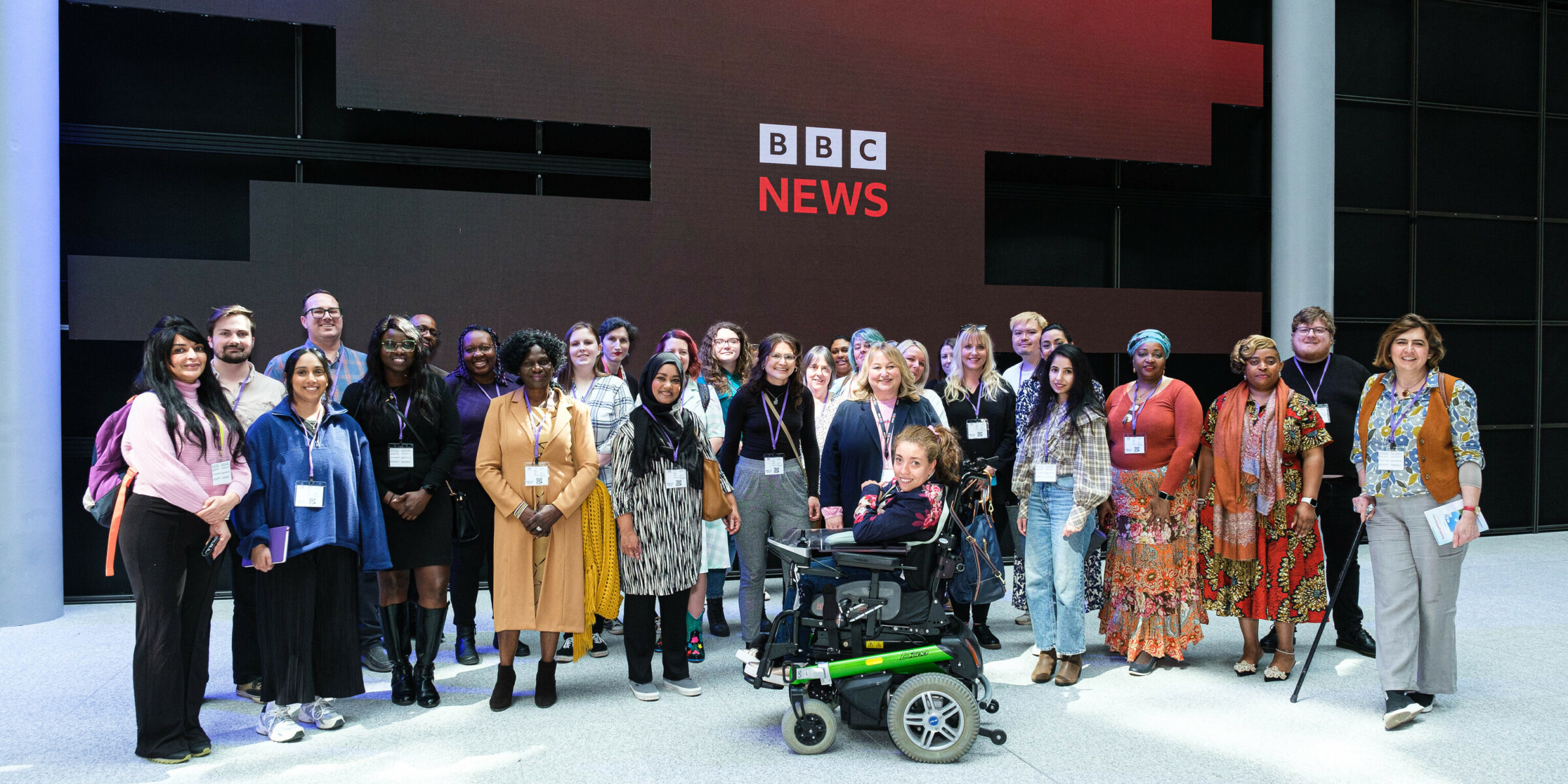 mentees at bbc wales in cardiff