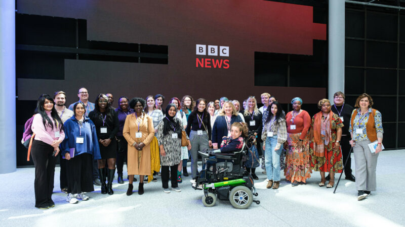 mentees at bbc wales in cardiff